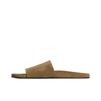 THE ROW Quiet Slide Slippers Men's Umber