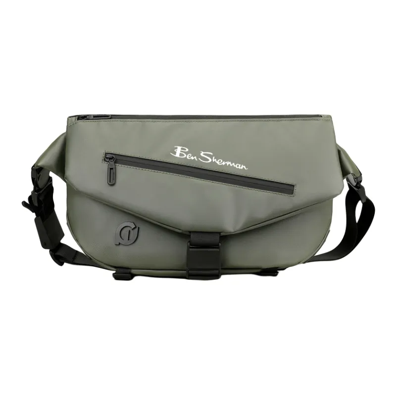 BEN SHERMAN Nylon Crossbody Bag, Shoulder Bag Unisex Multicolor-9