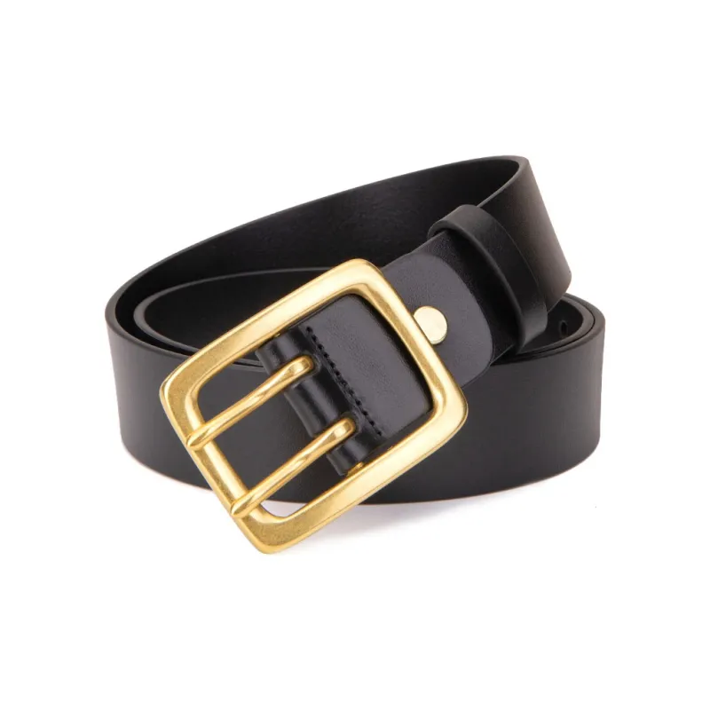 Cows Reign Top Grain Cow Leather Belts Men's 3.7cm-3
