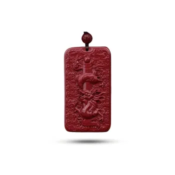 Dora Skewers Cinnabar Pendants Unisex