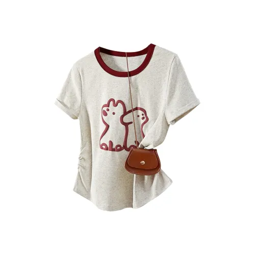 TOUCH T Shirts Women's Greige