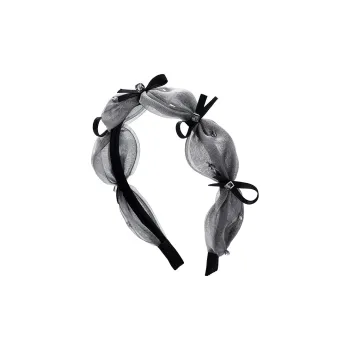 ROYALSASA Silk Chiffon Headbands Women's