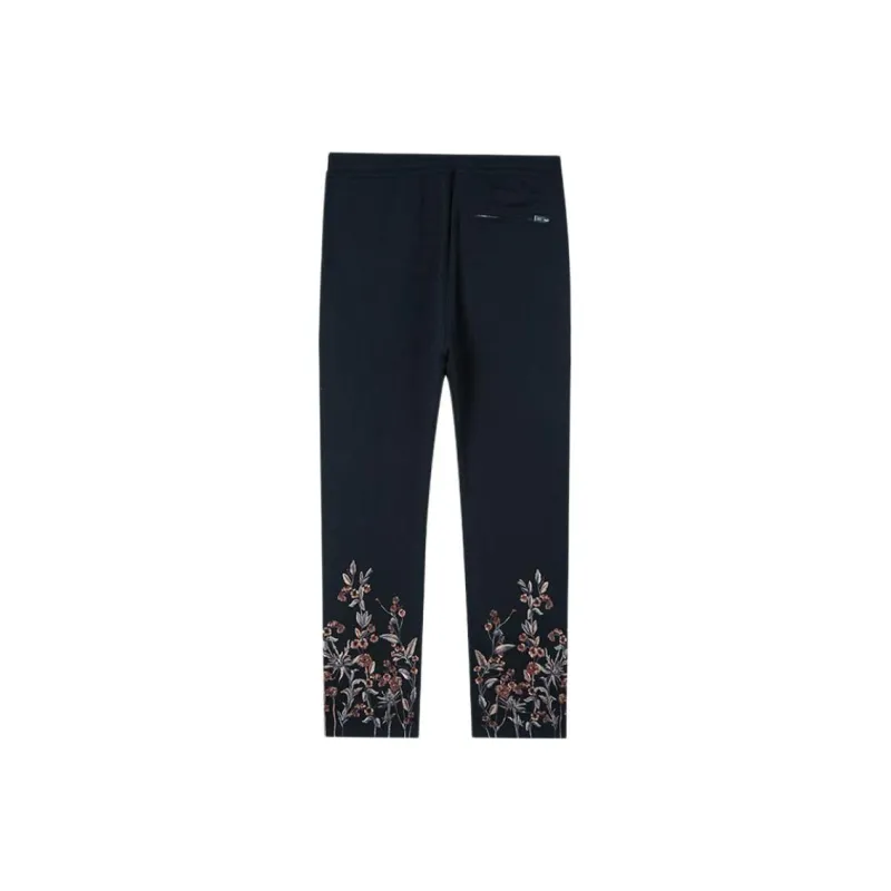 Alexander McQueen Knitted Sweatpants Men Black-1