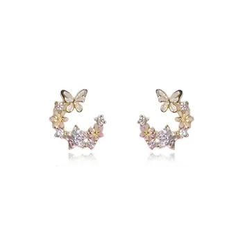 RINGLOVE Alloy Stud Earrings Women's