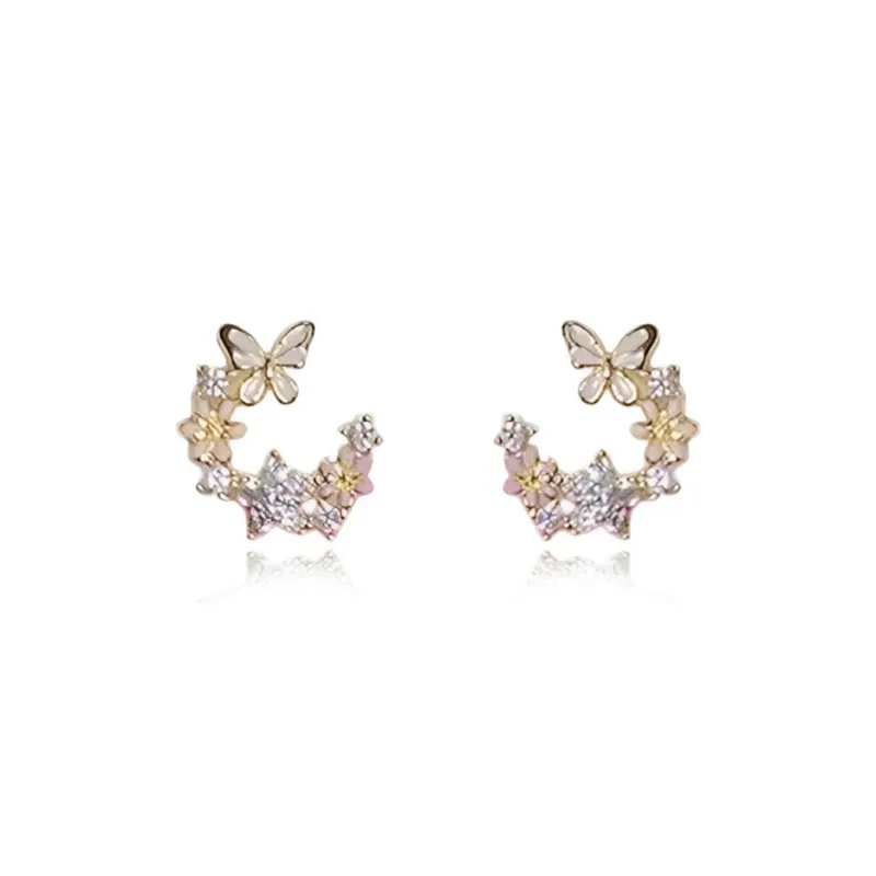 RINGLOVE Alloy Stud Earrings Women's-0