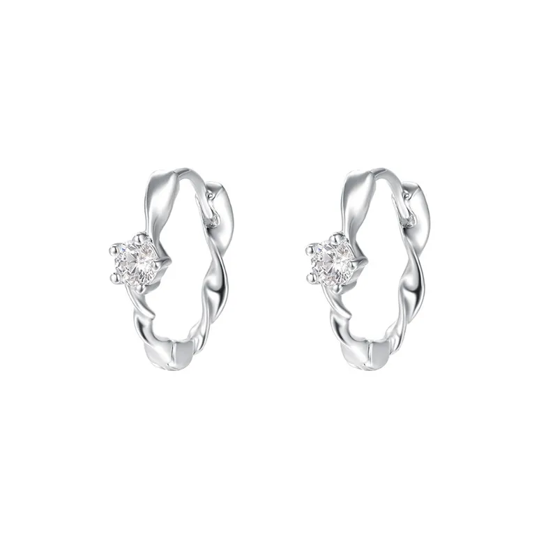 TAOHUAZHAOZHAO S 999 Fine Silver Earrings Women's-0