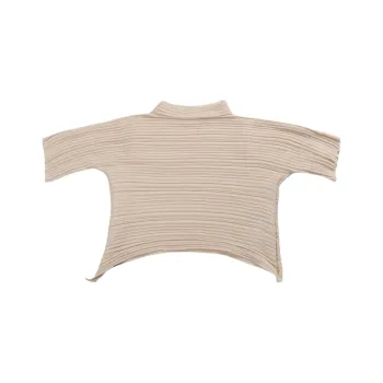 PLEATS PLEASE ISSEY MIYAKE T Shirt Women's Sandy Beige