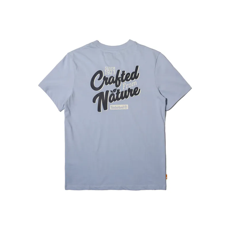 Timberland T Shirt Men's Light Blue-1