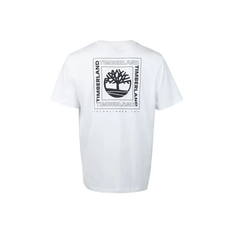 Timberland T Shirts Men White-1