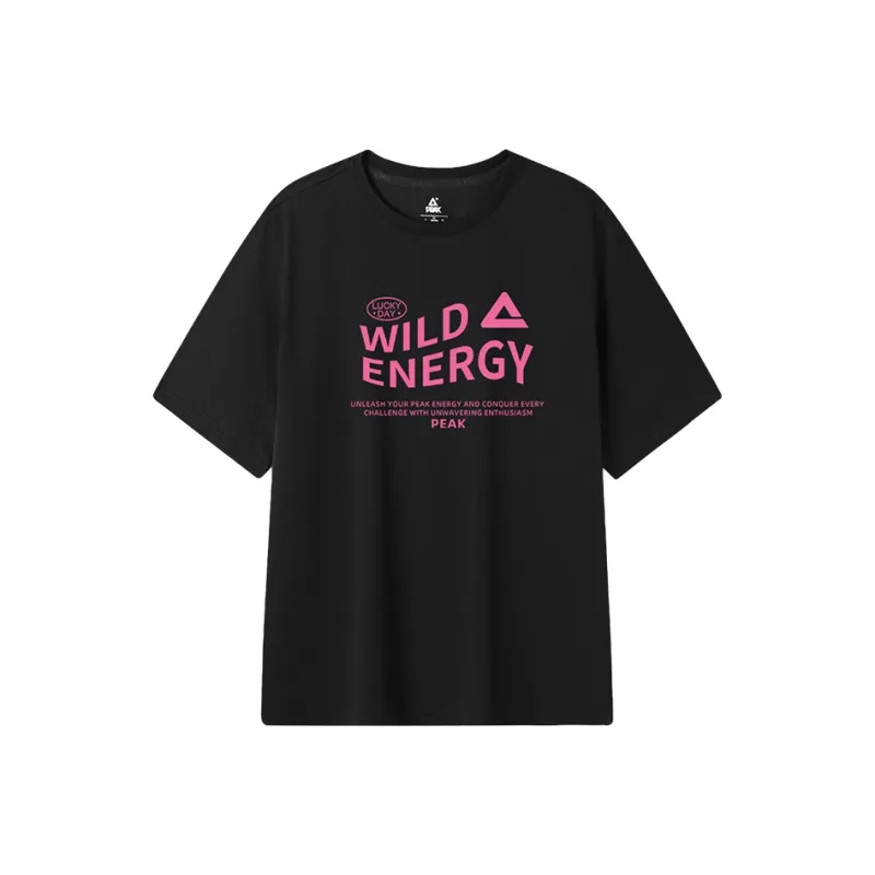 PEAK T-Shirts Unisex Black-0