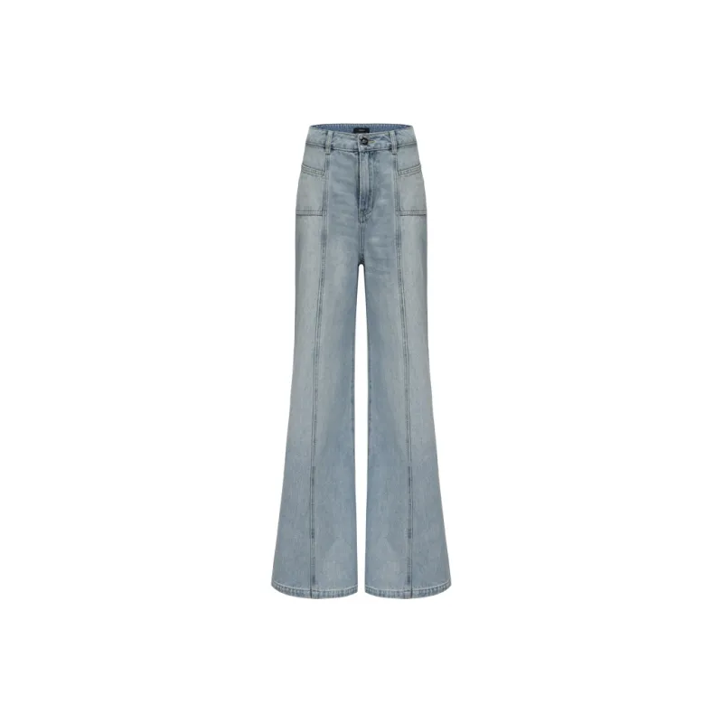 GIMING Jeans Women's Light Blue-0