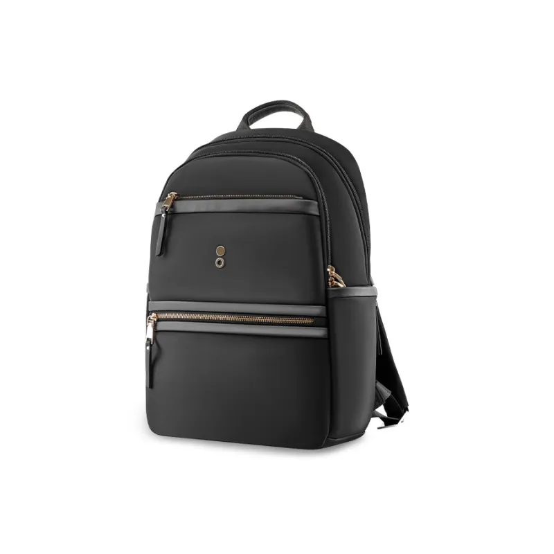 ECHOLAC Fabric Backpack Women's Mica Gray/Starlight Black-4