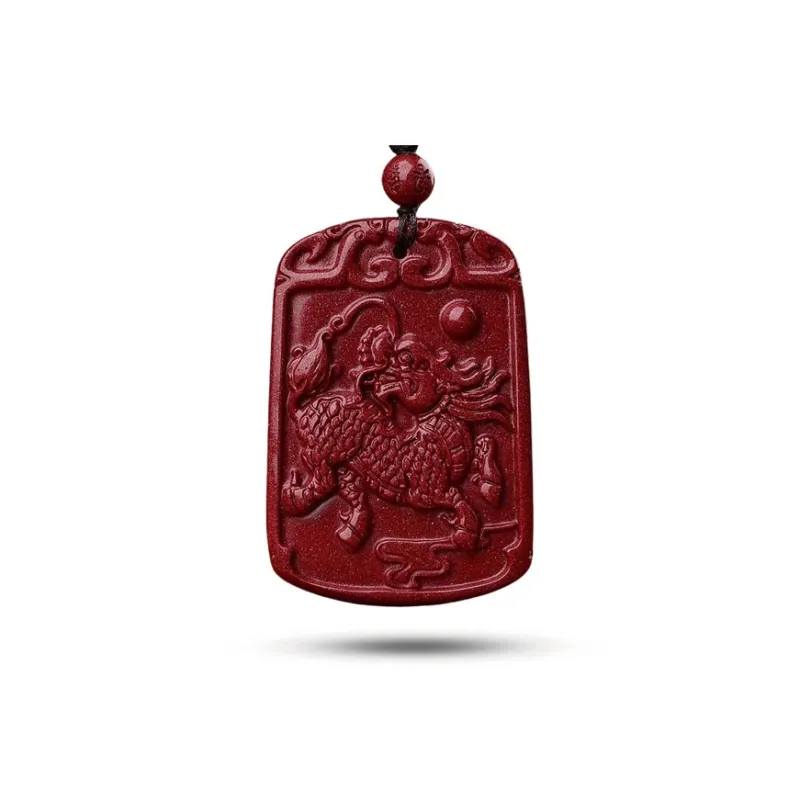 Dora Skewers Cinnabar Pendants Unisex-0