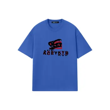 YK&YB T Shirts Unisex Royal Blue