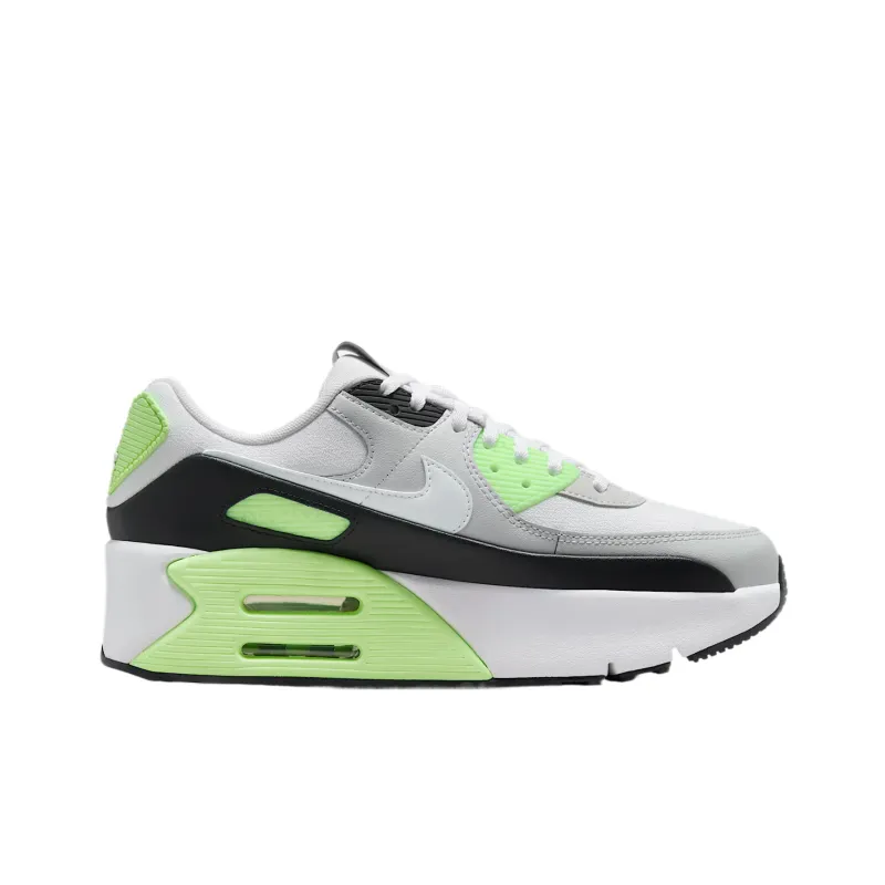 Nike Air Max 90 Low Top Running Shoes Women's Gray-1