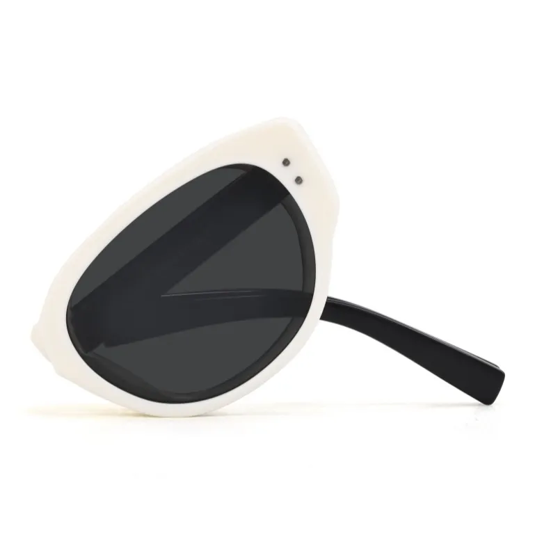 Sagawa TR90 Oval Sunglasses Unisex-5