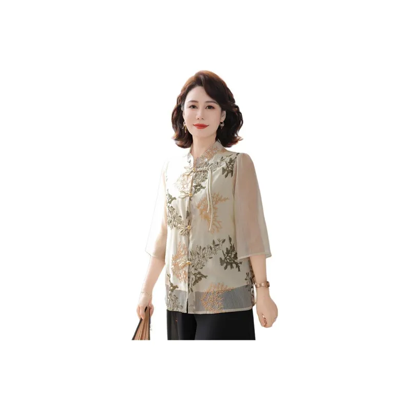 PIERRE CARDIN Chiffon Shirt Women's-3