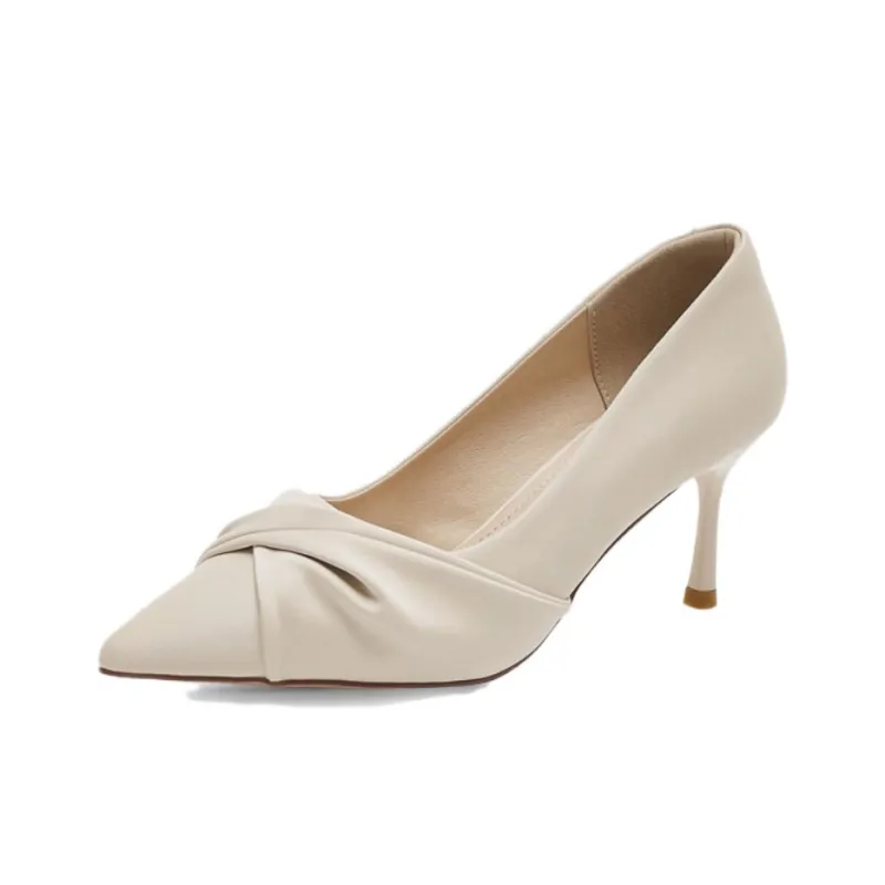 15 MINS Slim Heel High Heels Women's-1