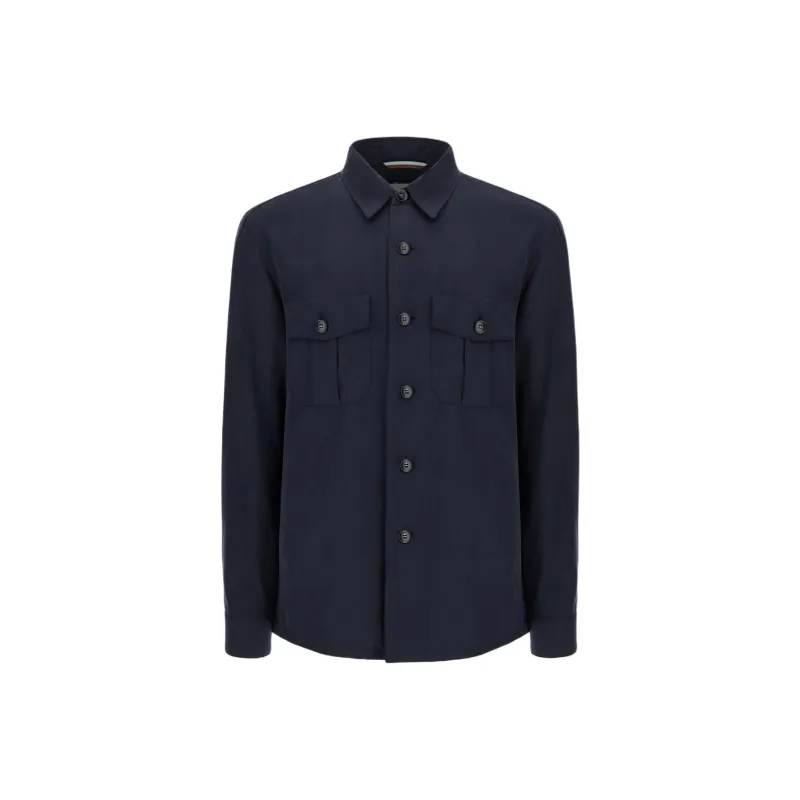 Canali Wool Shirt-0