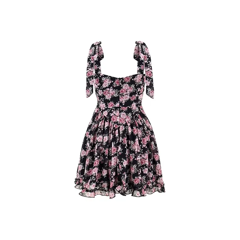Mu Xiao Xin Slip Dresses Women's Multicolor-1