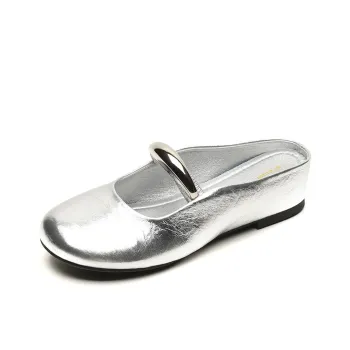 GOSO Rubber Sole Slip Resistant Closed Toe Slippers Women's