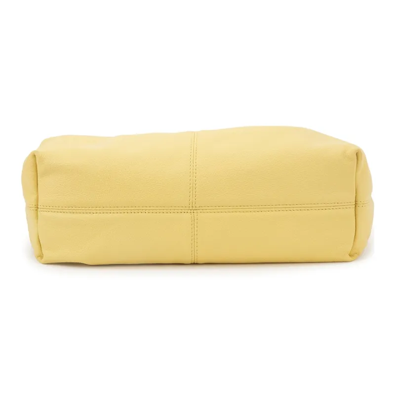 VENOF Top Grain Cow Leather Dumpling Underarm Shoulder Bag Women's Multicolor-7