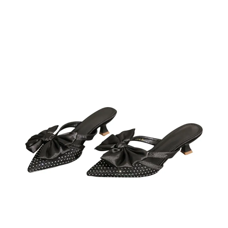 TADSW Rubber Sole Slip Resistant Closed Toe Slippers Women's-4