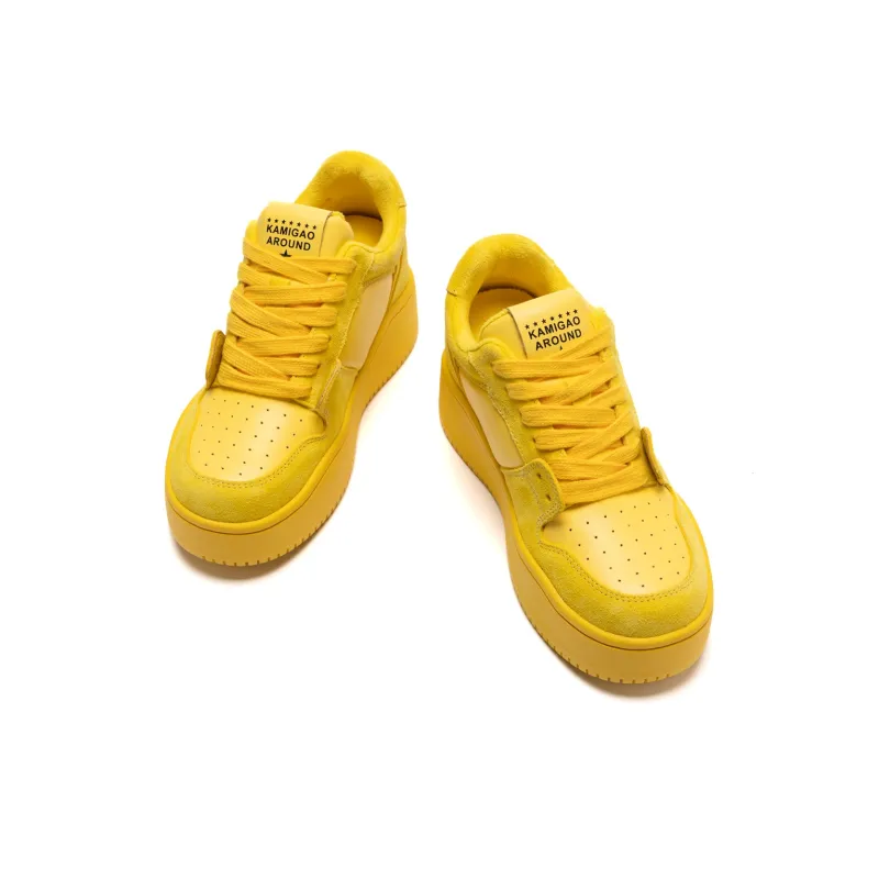 KODI Anti Slip And Wear Resistant Height Increasing Low Top Skateboard Shoes Women's-54
