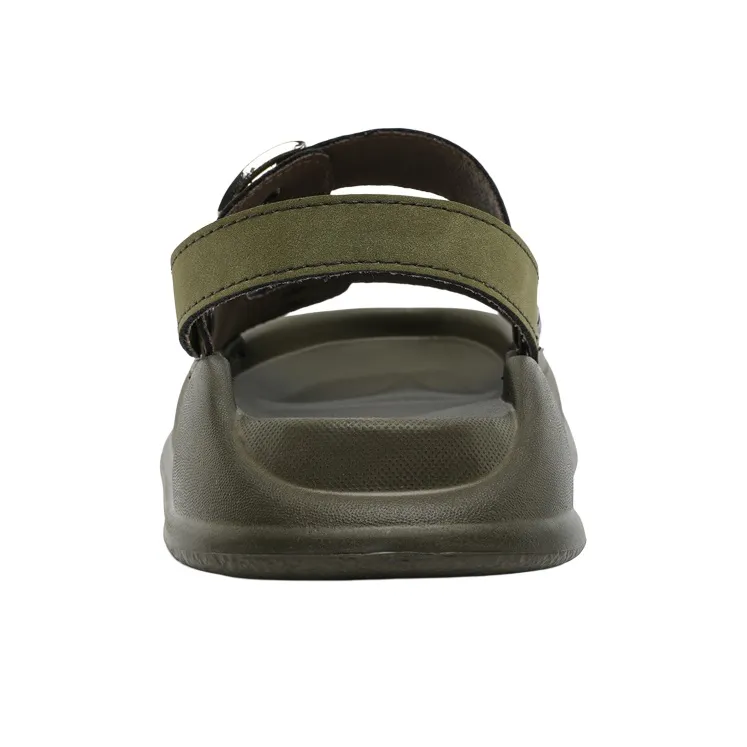 Ignition Beach Sandals Men White/Black/Olive Green-17