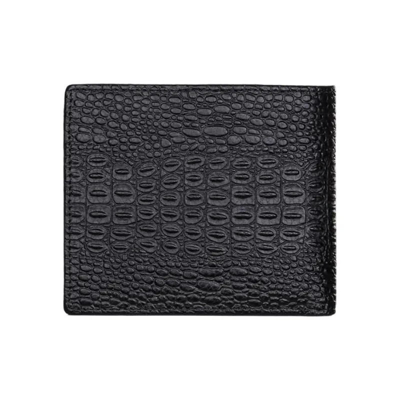 Gorora Top Grain Cow Leather Wallet Regular Men's Black-2