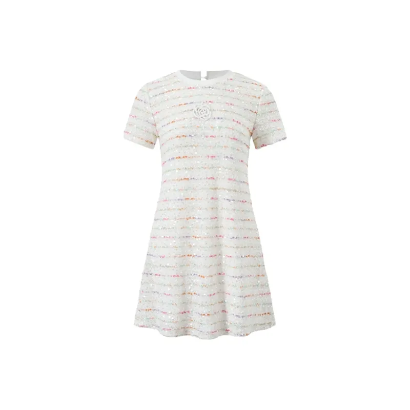 SECFLY OFFICIAL Short Sleeved Dress Women's-0