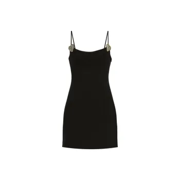 Blumarine Crystal Embellished Mini Dress