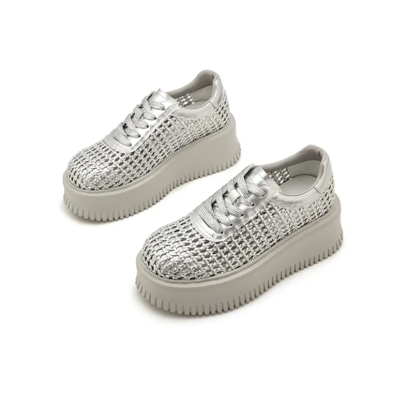 MILLIE'S Height Increasing Lightweight Low Top Casual Shoes Women's-7