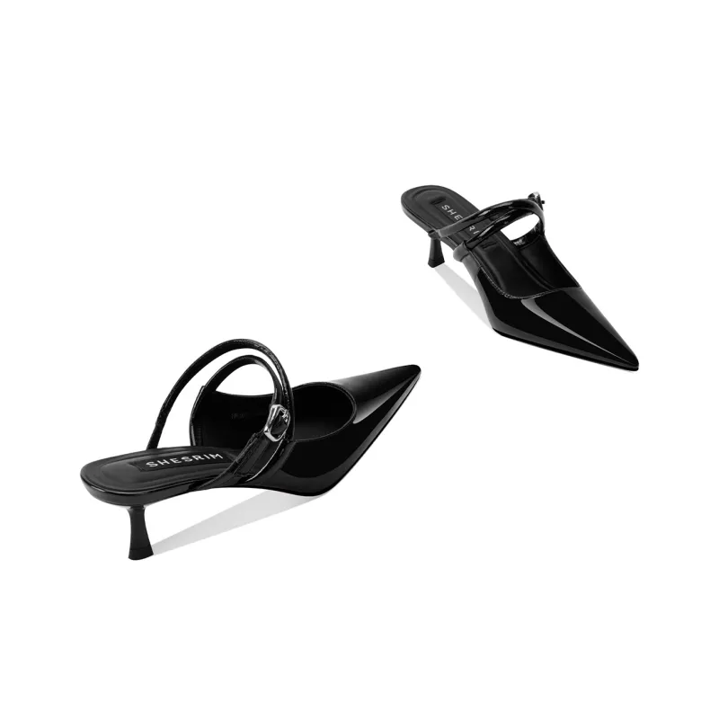 Shesrim Rubber Sole Slip Resistant Closed Toe Slippers Women's-2