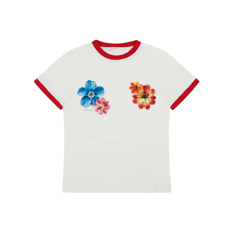 VINMUK T Shirts Women's White-0