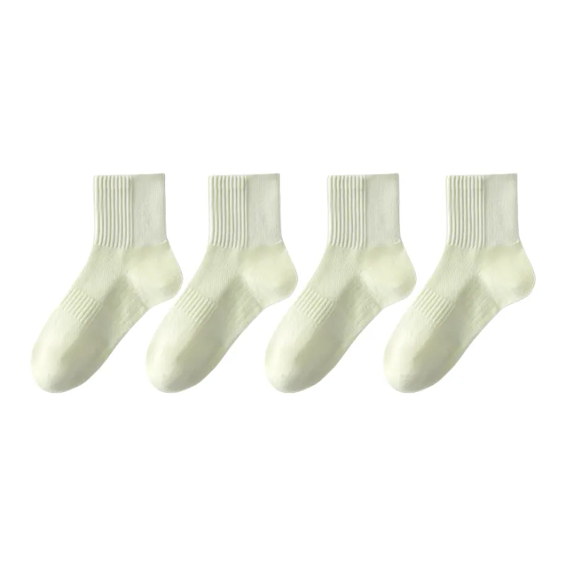 MIANWUQI Mid Calf Socks Women's-19