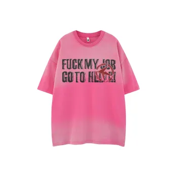BEAR UNION Drop Shoulder Sleeve T Shirt Women's