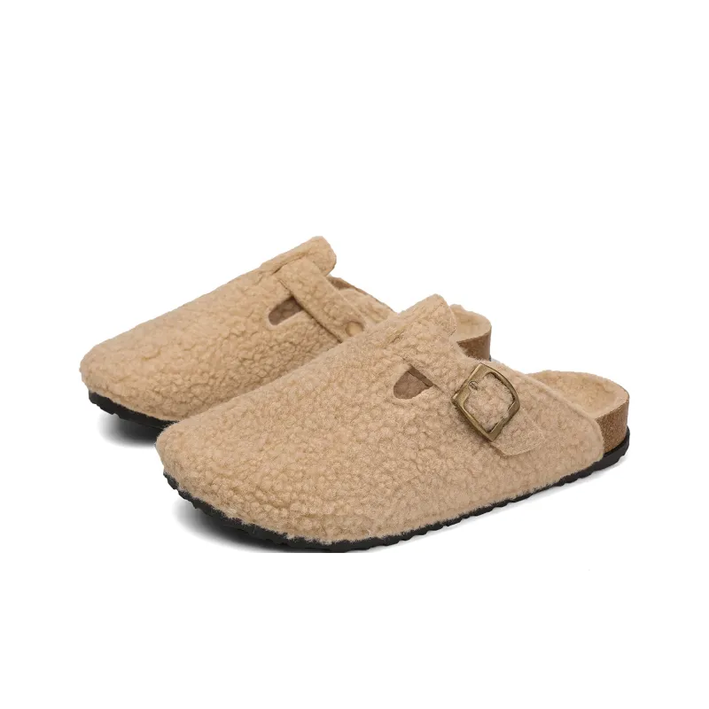 CHAOPAISHA Odor Resistant Slip Resistant Closed Toe Slippers Unisex-12