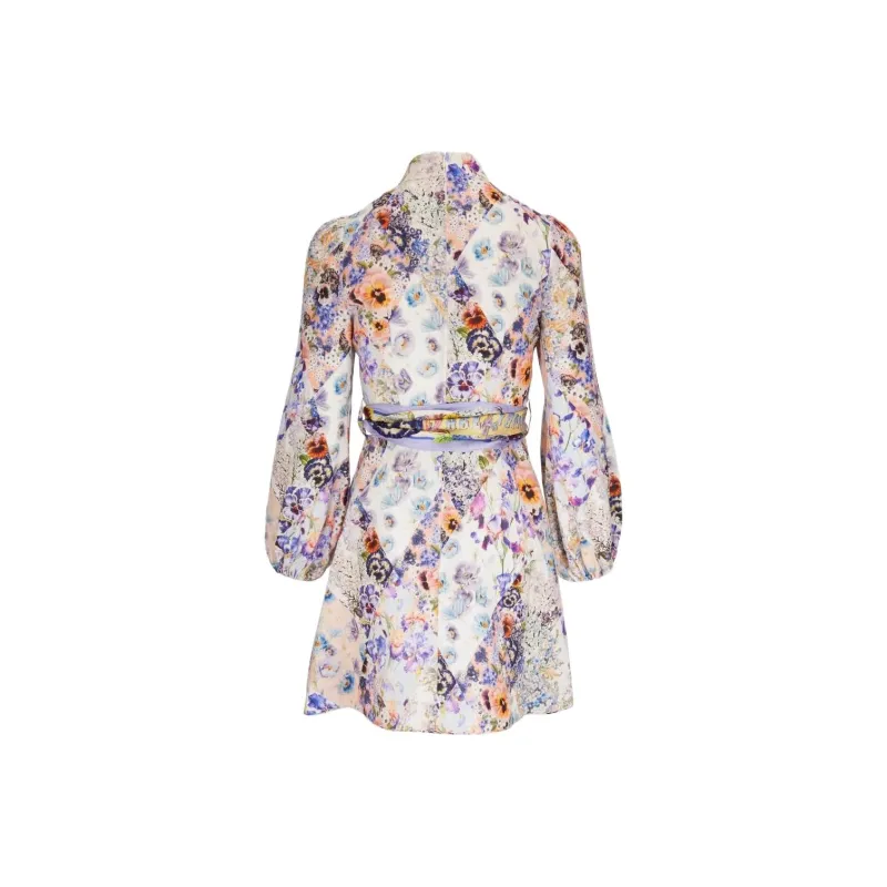 Zimmermann Long Sleeved Dresses Women's Multicolor-1