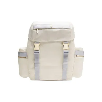 Lululemon Nylon Backpack Mini Unisex Light Ivory & Starch Blue