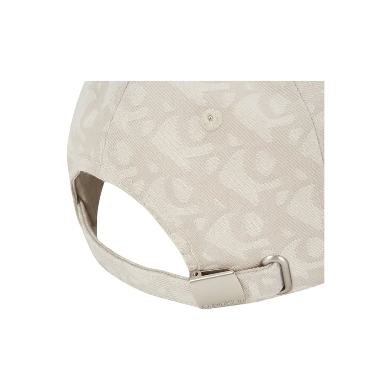 CALVIN KLEIN Polyester Baseball Caps Unisex White-4