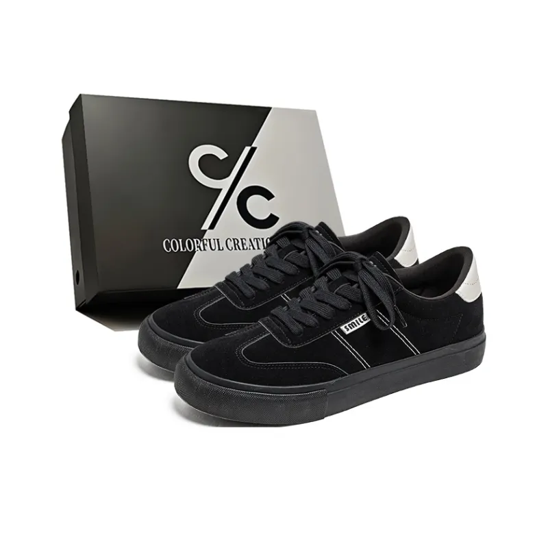 Colorful Creations Slip Resistant, Abrasion Resistant, Lightweight, Height Increasing Low Top Skateboard Shoes Men's-12