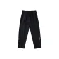 Black (Zippers/Embroidery/Woven Ankle-Length Pants)
