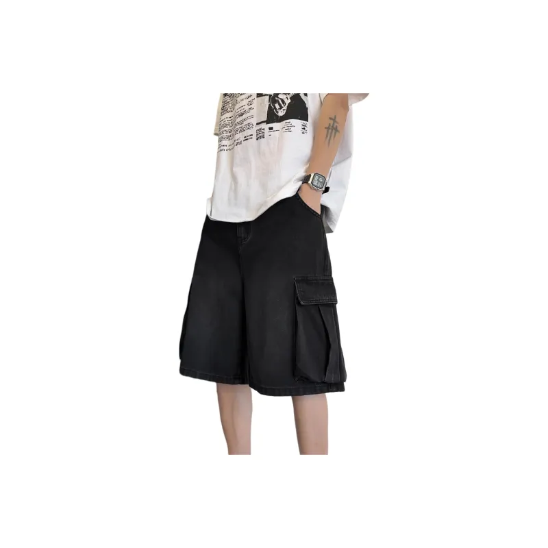 FA2LO Denim Shorts Unisex-5