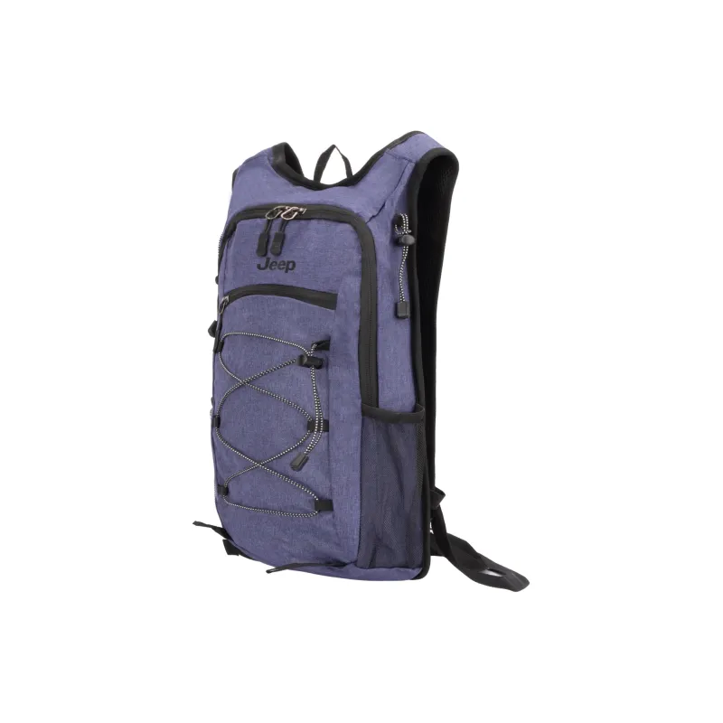 Jeep Oxford Backpack Regular Unisex Lake Green/Dark Blue/Black/Light Gray-4