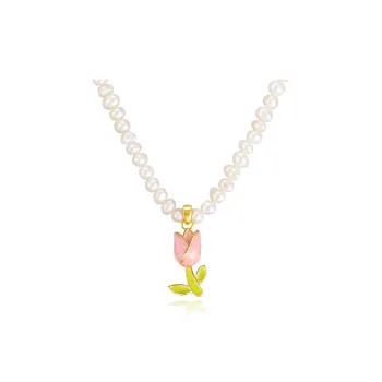 Taste The Color Pearl Necklaces Women's