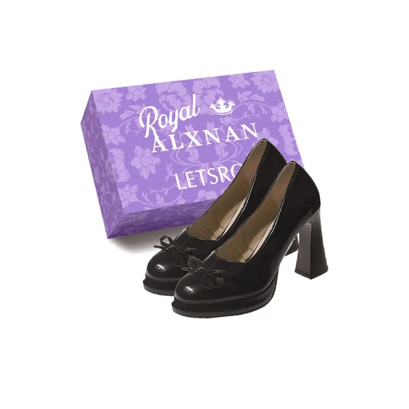 Alxnan Chunky Heel High Heels Women's-0