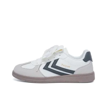 Dafu Leaps Forward Anti Slip Wear Resistant Low Top Skateboard Shoes Women's White Black