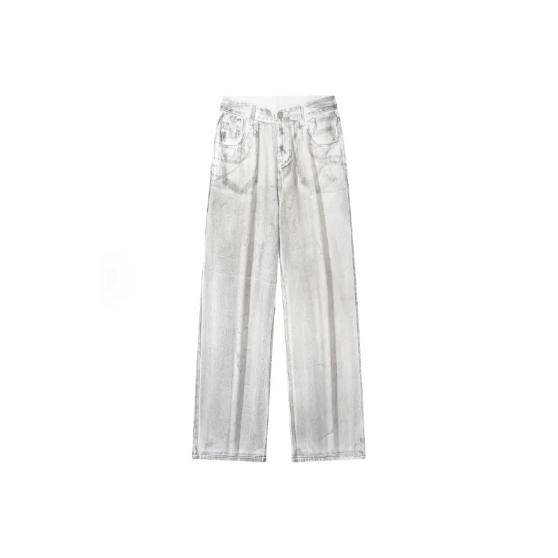 HKRXEC Jeans Men White-0