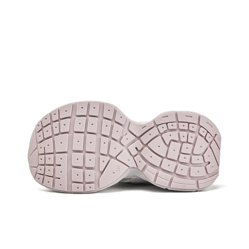 La Chapelle Chunky Sneakers Women's Low Top Light Pink-5